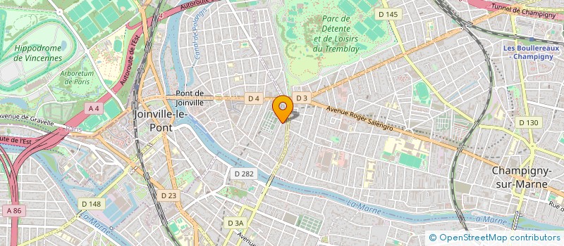 localisation de l'entreprise NKED SECURITE  JOINVILLE-LE-PONT