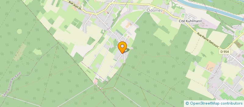 localisation de l'entreprise NKF à ODOMEZ