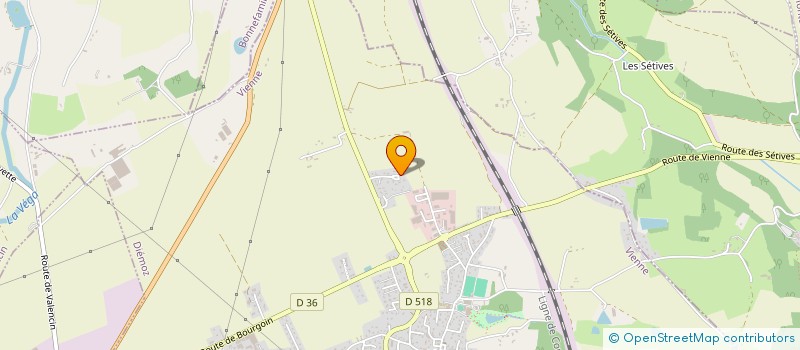 localisation de l'entreprise NKF  DIEMOZ