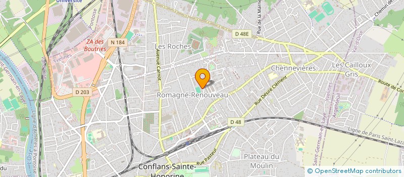 localisation de l'entreprise NKF BUSINESS & CONSULTING  CONFLANS-SAINTE-HONORINE