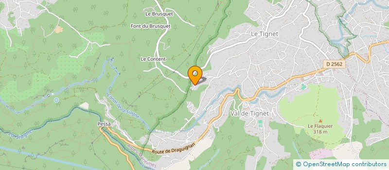 localisation de l'entreprise NKH à LE TIGNET