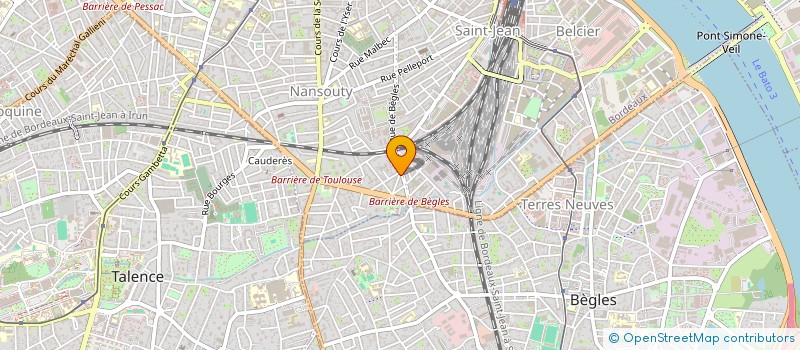 localisation de l'entreprise NKIUP  BORDEAUX