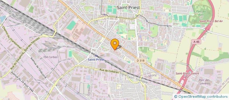 localisation de l'entreprise NKJ EUROCLEAN & KONFO SERVICES  SAINT-PRIEST