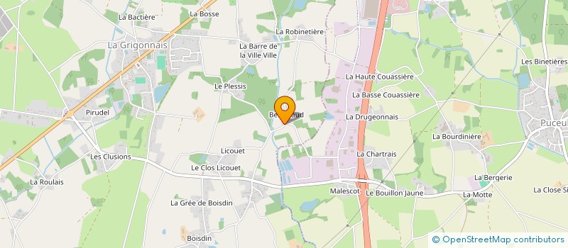 localisation de l'entreprise NKMALEASE  LA GRIGONNAIS