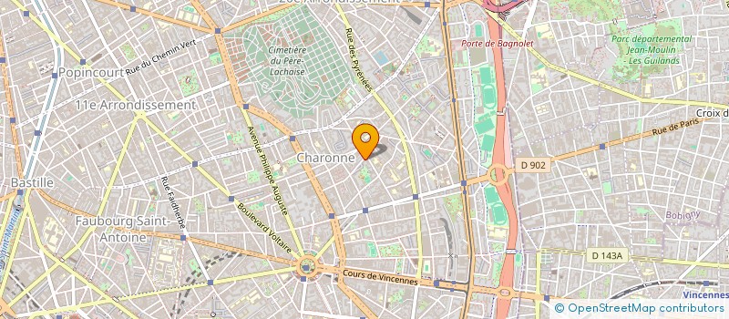localisation de l'entreprise NKN à PARIS