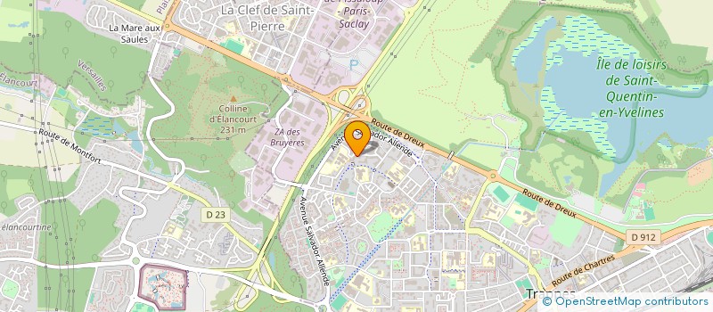 localisation de l'entreprise NKN-INTERNATIONAL NKIL à TRAPPES