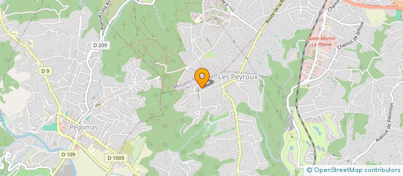 localisation de l'entreprise NKO VILLENEUVE à LA ROQUETTE-SUR-SIAGNE