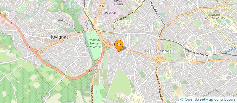 localisation de l'entreprise NKOMADO à MONTPELLIER