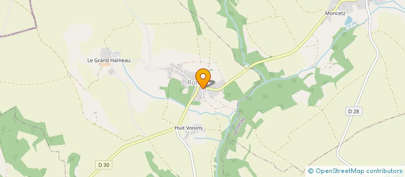 localisation de l'entreprise NKP  ROMAIN