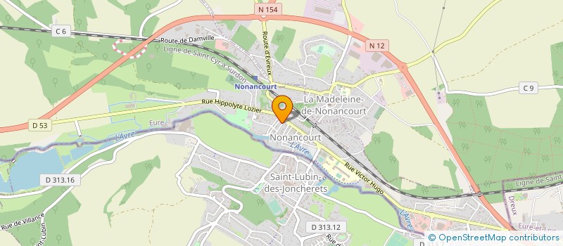 localisation de l'entreprise NKR DRIVE EXCEL  NONANCOURT