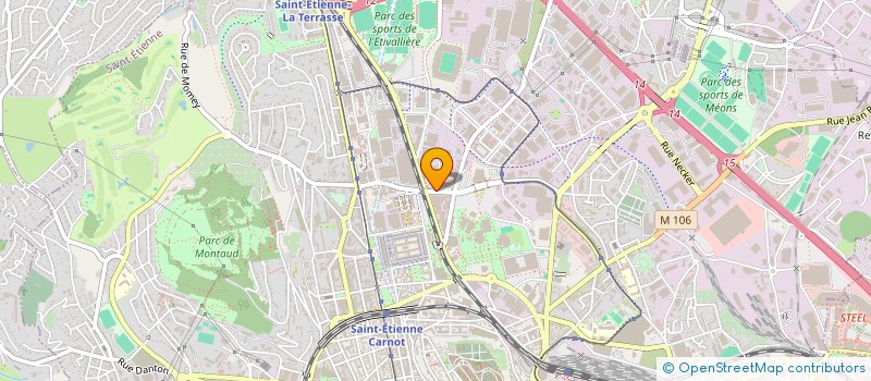 localisation de l'entreprise NKS à SAINT-ETIENNE
