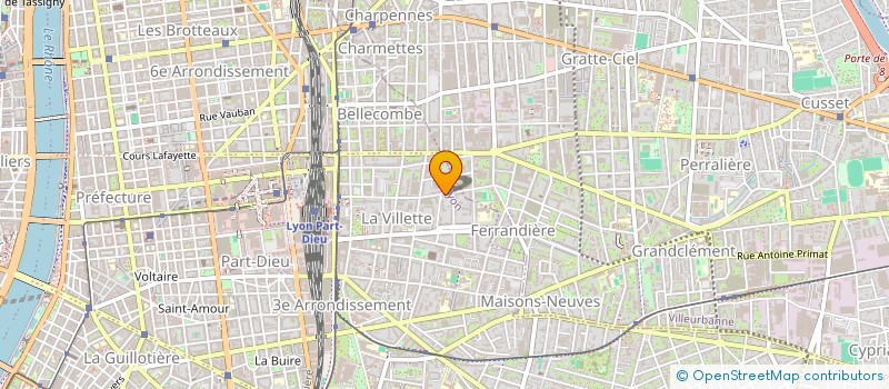 localisation de l'entreprise NKS CONNAISSANCE DE L'HIMALAYA  LYON