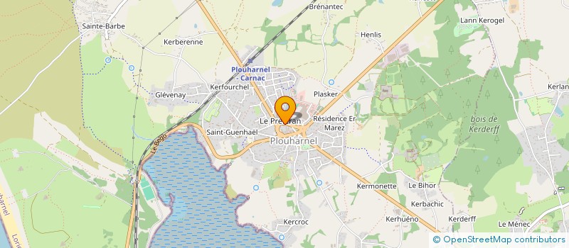 localisation de l'entreprise NKS IMMO  PLOUHARNEL