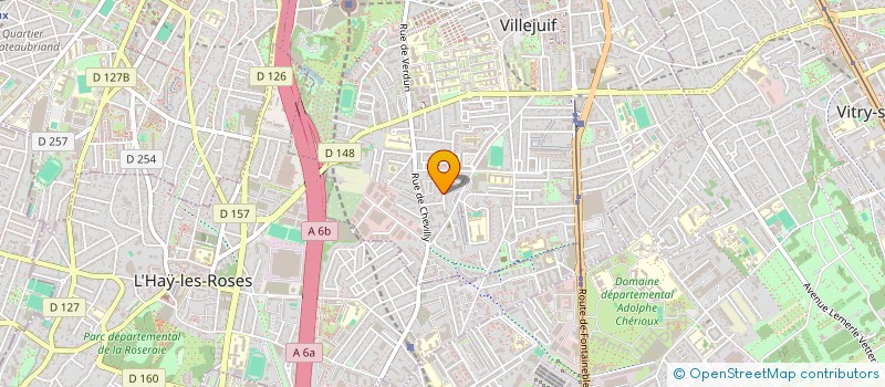 localisation de l'entreprise NKS IMMO à VILLEJUIF