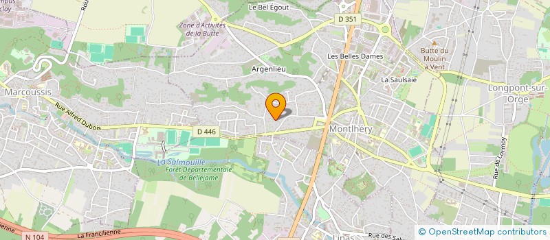 localisation de l'entreprise NKSR  MONTLHERY