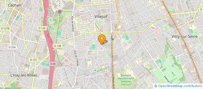 localisation de l'entreprise NKT LOGISTICS à VILLEJUIF