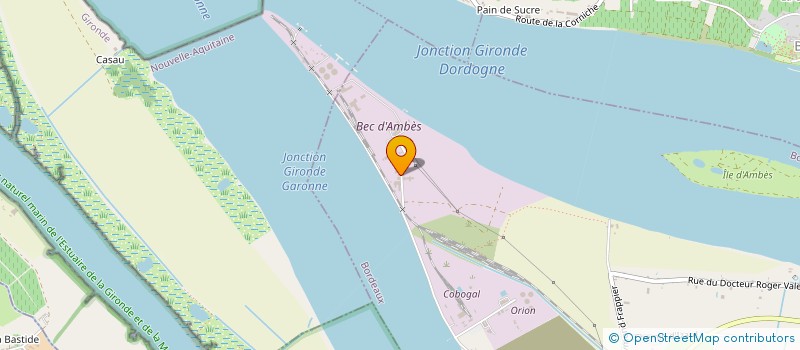 localisation de l'entreprise NKW-AUTOMOBILE  AMBES