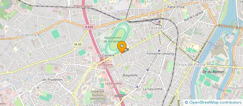 localisation de l'entreprise NKX STUDIO  TOULOUSE