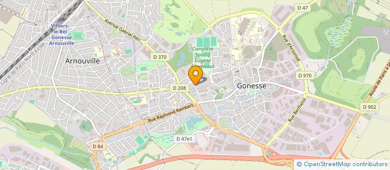 localisation de l'entreprise NKYA GROUPE SARL  GONESSE