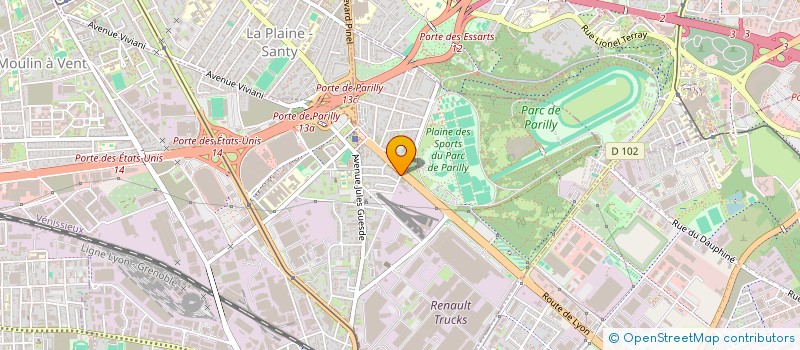 localisation de l'entreprise NKZ  VENISSIEUX