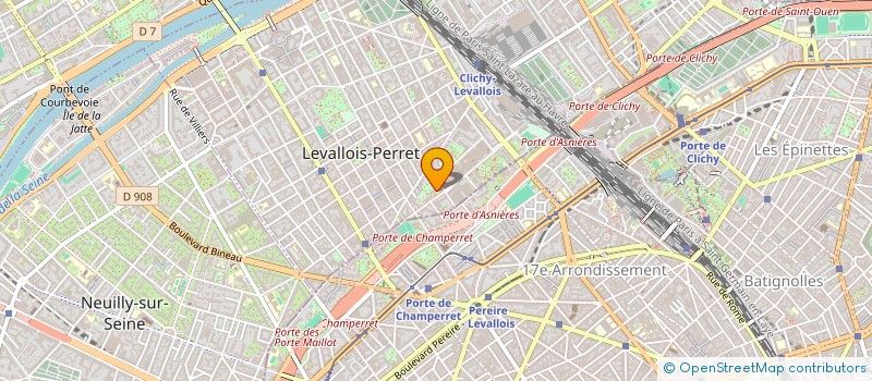 localisation de l'entreprise NL à LEVALLOIS-PERRET