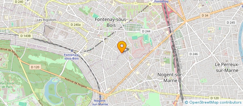localisation de l'entreprise NL à FONTENAY-SOUS-BOIS