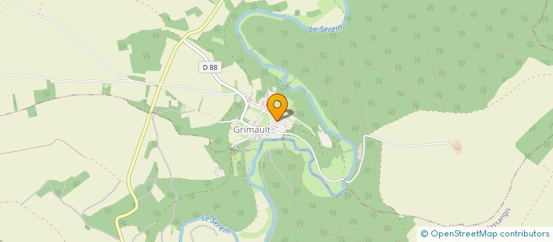 localisation de l'entreprise NL ASSOCIES  GRIMAULT