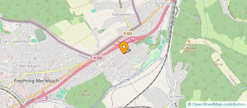 localisation de l'entreprise NL CARS  COCHEREN