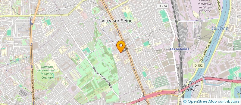 localisation de l'entreprise NL CONSEIL  VITRY-SUR-SEINE