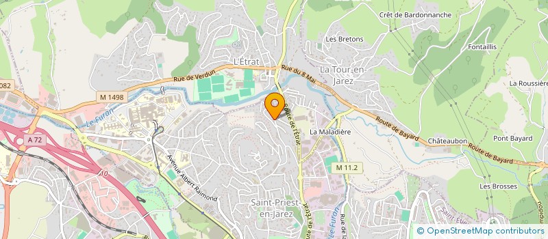 localisation de l'entreprise NL CONSEILS  SAINT-PRIEST-EN-JAREZ