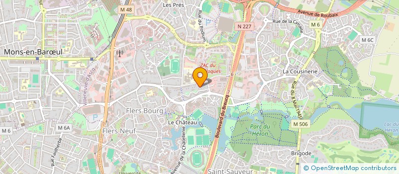 localisation de l'entreprise NL CONSULTING à VILLENEUVE-D'ASCQ