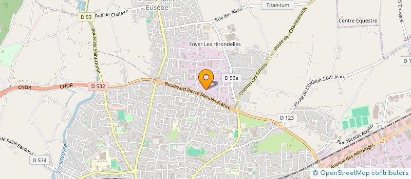 localisation de l'entreprise NL DIGITAL à MOURS-SAINT-EUSEBE