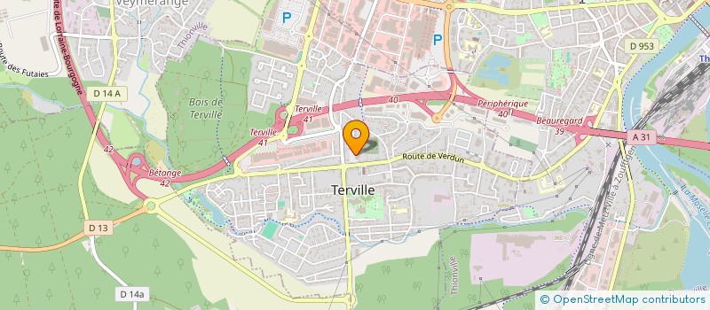 localisation de l'entreprise NL DISTRIBUTION  THIONVILLE