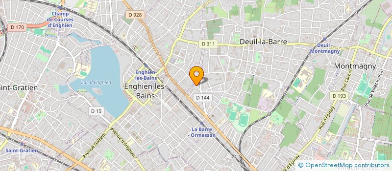 localisation de l'entreprise NL EXPERT  DEUIL-LA-BARRE