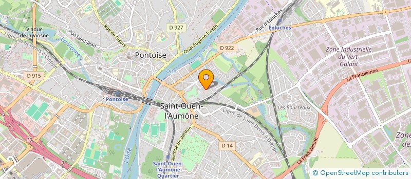 localisation de l'entreprise NL FORMATION à SAINT-OUEN-L'AUMONE