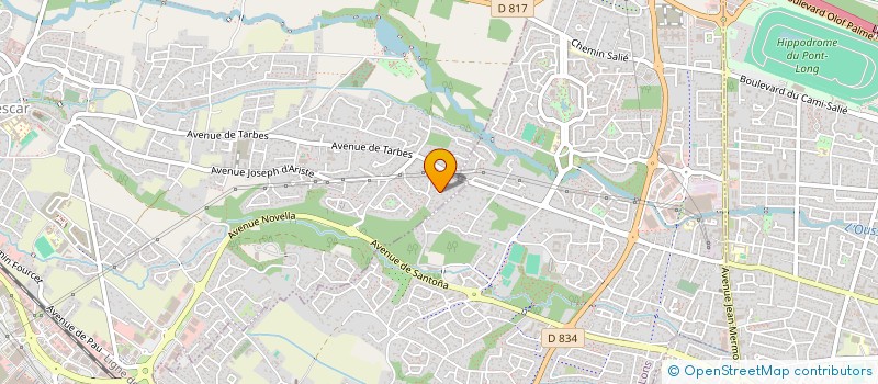 localisation de l'entreprise NL IMMO à LESCAR