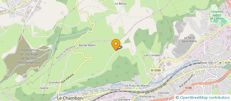 localisation de l'entreprise NL IMMO  LE CHAMBON-FEUGEROLLES