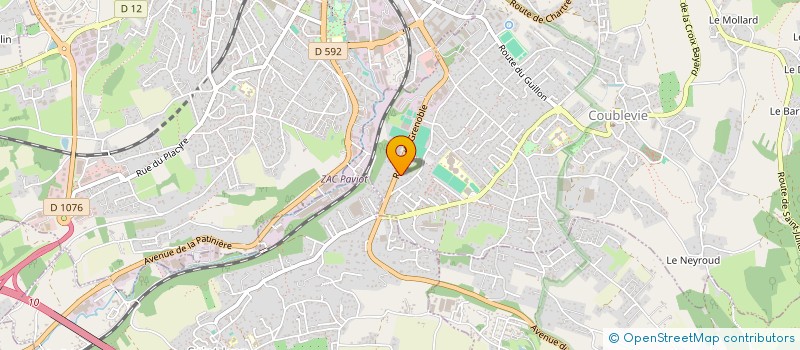 localisation de l'entreprise NL INVEST  COUBLEVIE