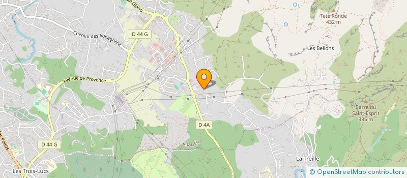 localisation de l'entreprise NL INVEST  ALLAUCH