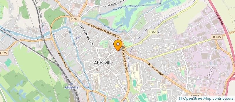 localisation de l'entreprise NL LE KEBDANI à ABBEVILLE