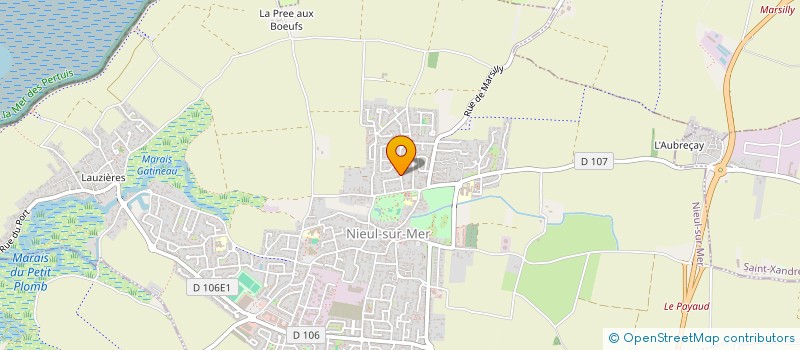 localisation de l'entreprise NL MILL OFFICE  NIEUL-SUR-MER