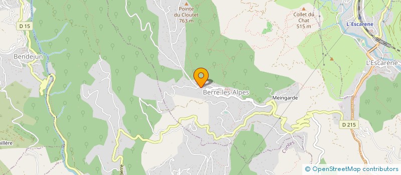 localisation de l'entreprise NL PAYSAGE  BERRE-LES-ALPES