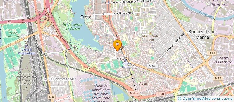 localisation de l'entreprise NL RENOV  CRETEIL