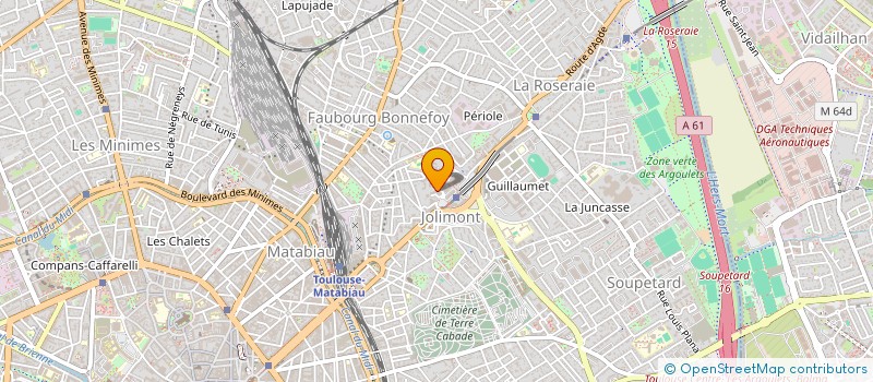 localisation de l'entreprise NL STRUCTURE à TOULOUSE