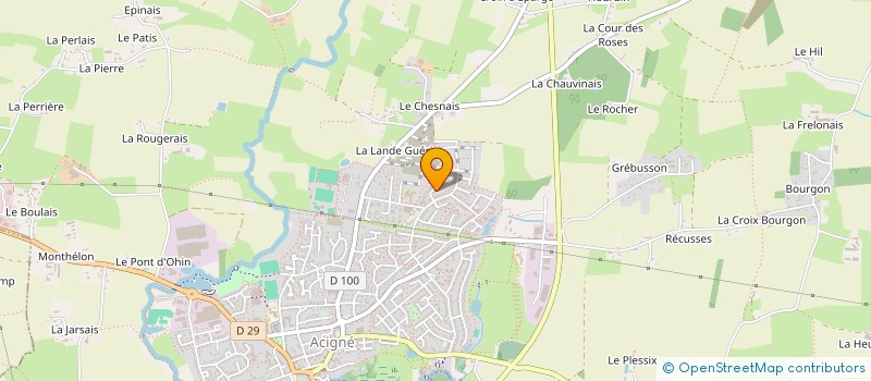 localisation de l'entreprise NL TOURISM CONSULTING  ACIGNE