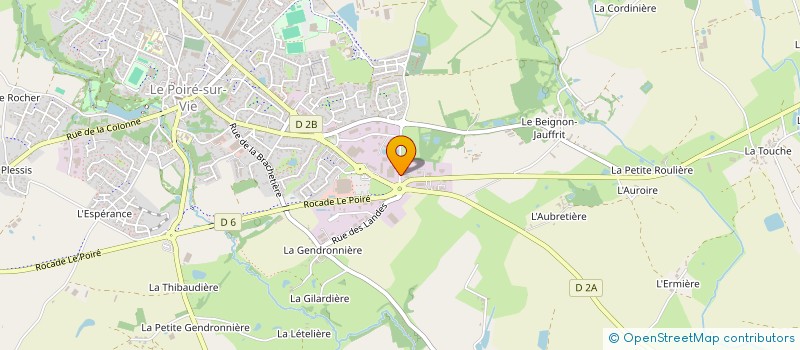 localisation de l'entreprise NL.TP à LE POIRE-SUR-VIE