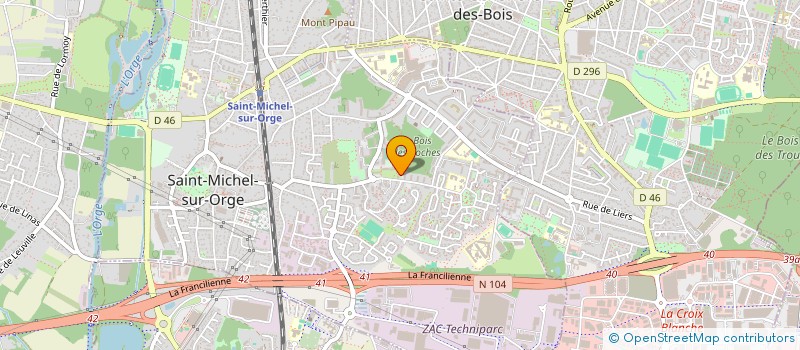 localisation de l'entreprise NL TRANS à SAINT-MICHEL-SUR-ORGE