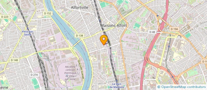 localisation de l'entreprise NL TRANSPORT LOGISTIQUE à ALFORTVILLE