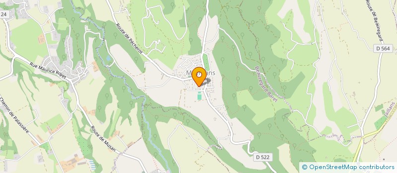 localisation de l'entreprise NL VERCORS  BEAUREGARD-BARET