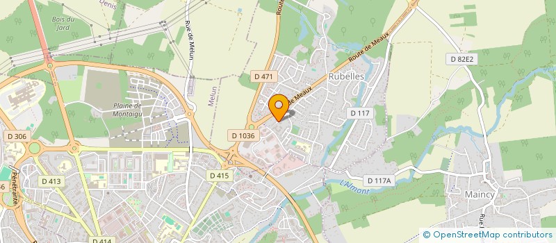 localisation de l'entreprise NL2M à RUBELLES